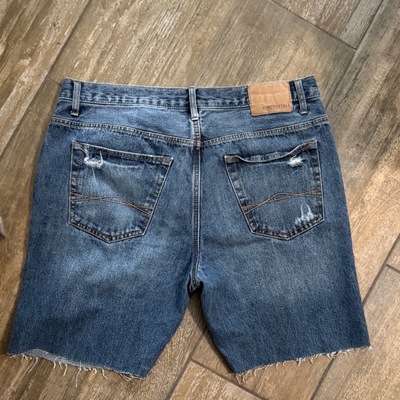 Aeropostale Mens JORTS Distressed Jean Shorts Jimmy Fallon - Picture 6 of 10